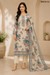 Unstitched Printed Lawn 3-Piece Suit with Dupatta – Floral Collection