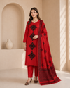 Dhabu Cotton Suit Set with Dupatta