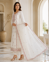 Crunchy Fabric Unstitched Suit with Dupatta