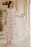 Mul Cotton Unstitched Suit with Printed Dupatta