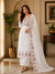 Malchandari Unstitched Suit with Embroidered Dupatta