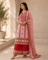 Women's Unstitched Gajji Silk Suit Set with Rayon Bottom & Dupatta – 3 Piece Ethnic Wear