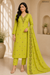 Women's Embroidered Cotton Kurta Set with Pant & Dupatta – 3 Piece Straight Suit