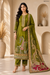 Embroidered Cotton Suit Set with Dupatta – Women's 3-Piece Salwar Kameez