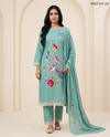 Elegant Cotton Kurta Pant Dupatta Set | Party & Casual Wear