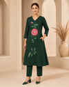 Dhabu Cotton A-Line Co-Ord Set