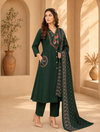 Dhabu Cotton A-Line Suit Set
