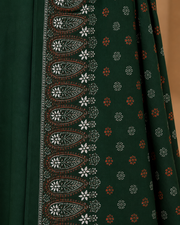 Dhabu Cotton A-Line Suit Set