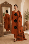 Dhabu Cotton Suit Set with Dupatta