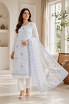 Mul Chandari Unstitched Suit with Dupatta