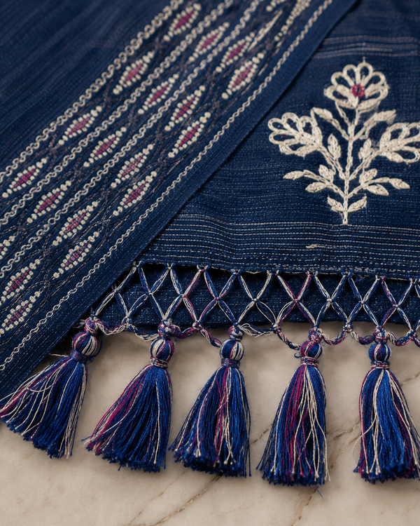 South Cotton Unstitched Suit with Bolero Dupatta