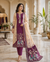 Fancy Unstitched Suit with Elephant Print Dupatta