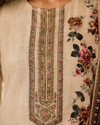 Assam Silk Unstitched Suit with Printed Dupatta