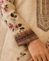 Assam Silk Unstitched Suit with Printed Dupatta