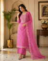 Roman Silk Unstitched Suit with Designer Dupatta
