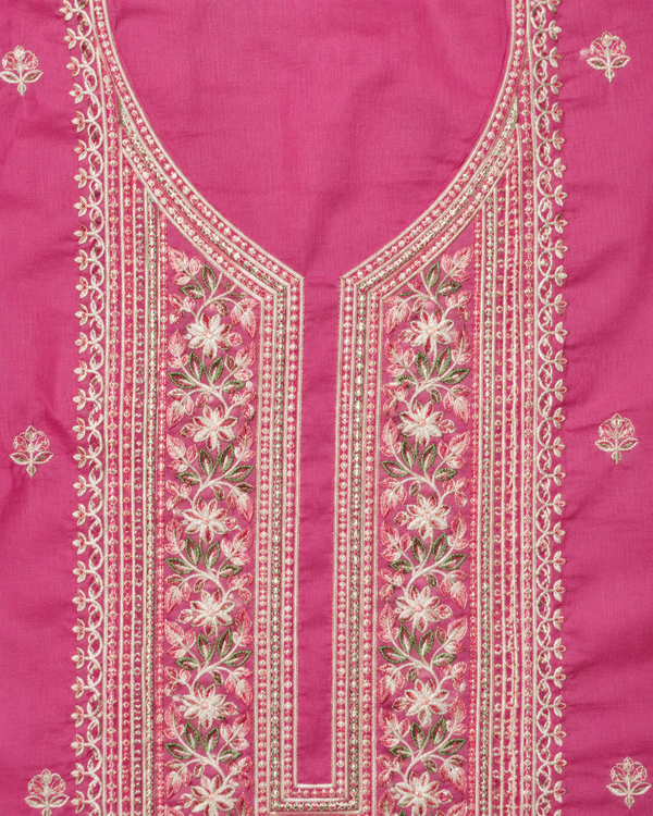 Roman Silk Unstitched Suit with Designer Dupatta