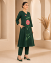 Dhabu Cotton A-Line Co-Ord Set