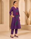 Dhabu Cotton A-Line Co-Ord Set