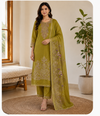 Mal Chanderi Unstitched 3-Piece Suit