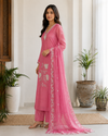 Mal Chanderi Unstitched Suit Set