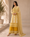 Women's Unstitched Gajji Silk Suit Set with Rayon Bottom & Dupatta – 3 Piece Ethnic Wear