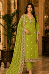 Roman Unstitched Suit with Designer Dupatta